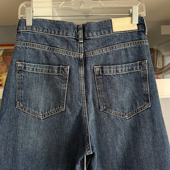 Whistles Barrel Leg Jeans High Waisted Size 26 - Picture 4 of 10